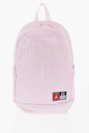 AIR JORDAN Solid Backpack with Embroidered Logo