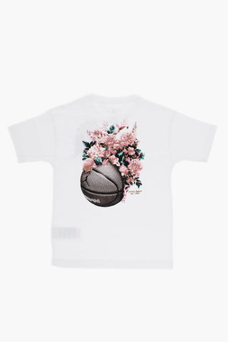 AIR JORDAN Crewneck T-Shirt FLORAL JUMPMAN Printed