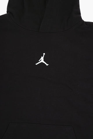 AIR JORDAN Hoodie Sweatshirt Solid with Patch Pocket