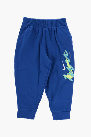 Fleece-Jogginghose mit elastischem Bund