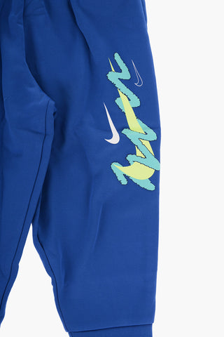 Fleece-Jogginghose mit elastischem Bund