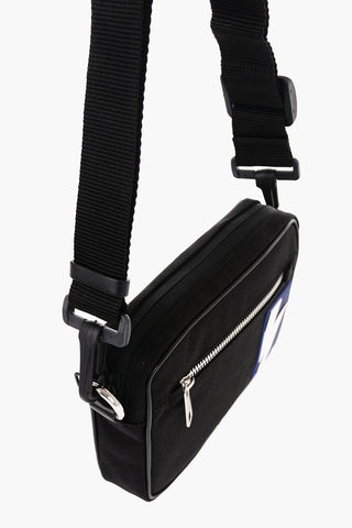 Marsupio in Nylon con Monogram in Rilievo