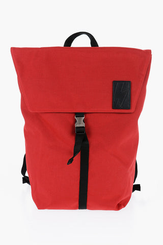 Rucksack CITY FLAP aus zweifarbigem Nylon