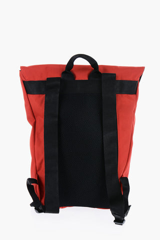Rucksack CITY FLAP aus zweifarbigem Nylon