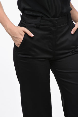 Wide-Leg MELODYChinos Pants with Hidden Closure