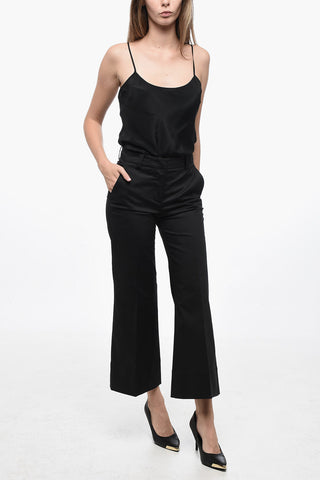 Wide-Leg MELODYChinos Pants with Hidden Closure