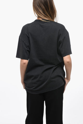 LA VACANZA Oversized MEDUSA T-Shirt with Neon Print