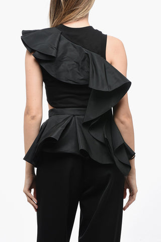 Asymmetric Top With Ruffles