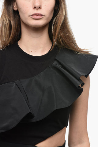 Asymmetric Top With Ruffles