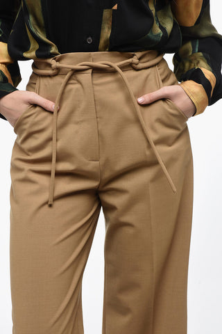 Relaxed Leg LICIA Pants with Belt