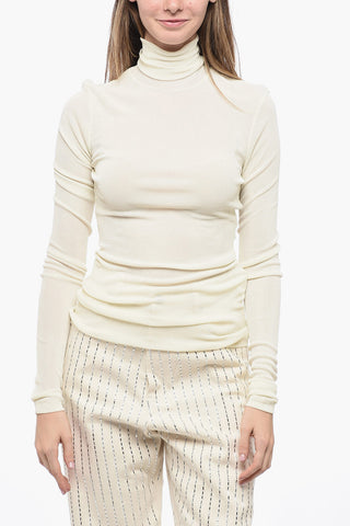 UNISEX Ribbed Semi-Sheer Top