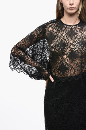 Blusa KUBRICK in Pizzo Macramè