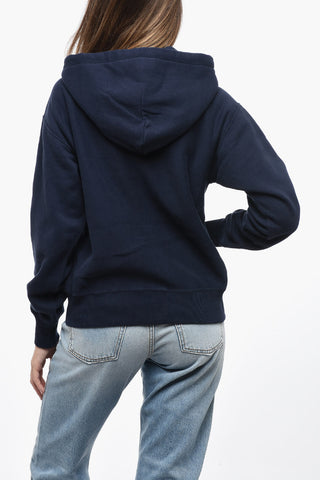 Fleece Cotton Blend Full Zip Hoodie