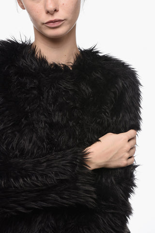 Flared Eyelash Sweater