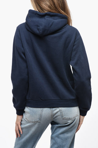 Fleece Cotton Blend Full Zip Hoodie