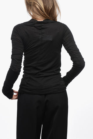 DRKSHDW Cotton SCARNIFICATION Long Sleeved T-shirt