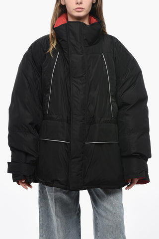 Padded Jacket with Reflective Details