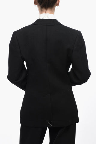 Single-Breasted Blazer with Lapels