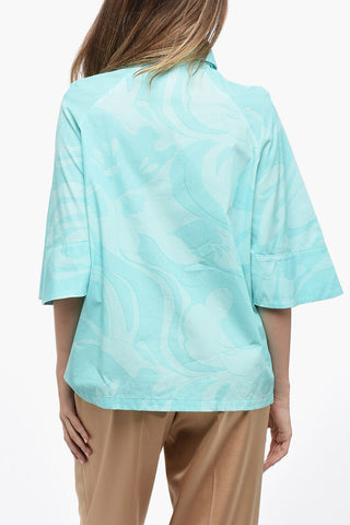 Camicia Casual in Popeline di cotone