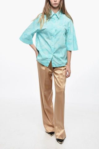 Camicia Casual in Popeline di cotone