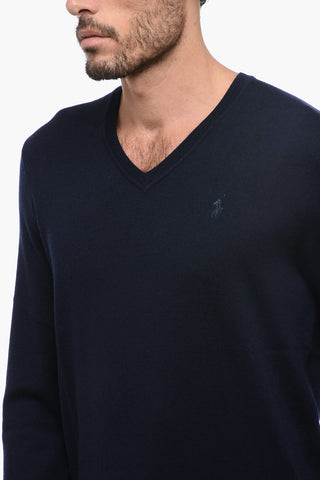 V-Neck Wool Sweater