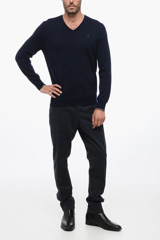 V-Neck Wool Sweater