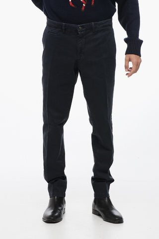 Regular Waist Cotton Stretch Chino pants