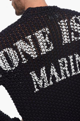 Pullover Girocollo MARINA con Deisgn Crochet