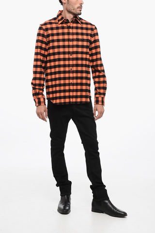 Checkered Shirt With Breast Pocket