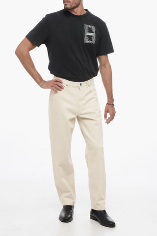 Cotton Twill JEAN MARTIN 5 Pockets Pants