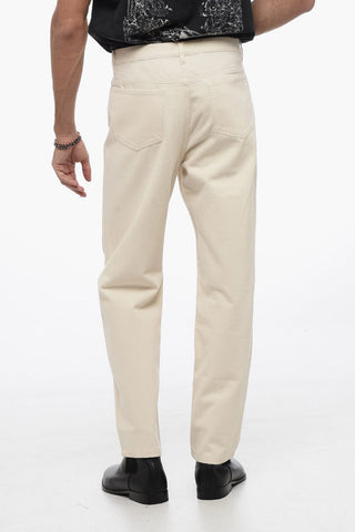 Cotton Twill JEAN MARTIN 5 Pockets Pants