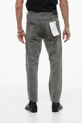 Vintage Effect Slim Fit Jeans 18cm