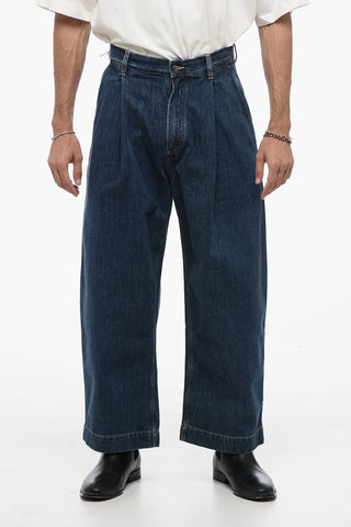 Single Pleat  PUCH Wide Leg Jeans 27cm