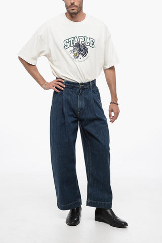 Single Pleat  PUCH Wide Leg Jeans 27cm