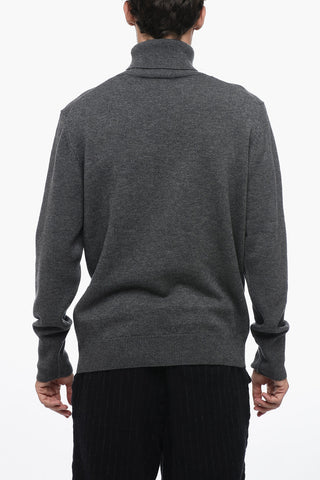 Maglia a Collo Alto in Lana