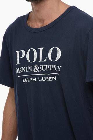 Crew Neck DENIM & SUPPLY Cotton T-Shirt