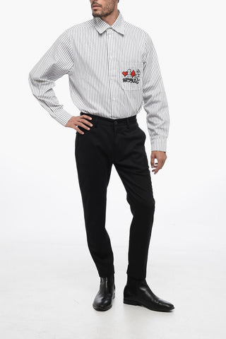 Stretch Wool JOGGY MAN Pants with Elastic Waistband