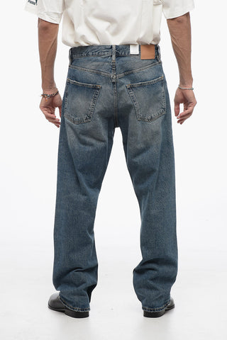 Jeans regular Fit con Cuciture a Vista 25cm