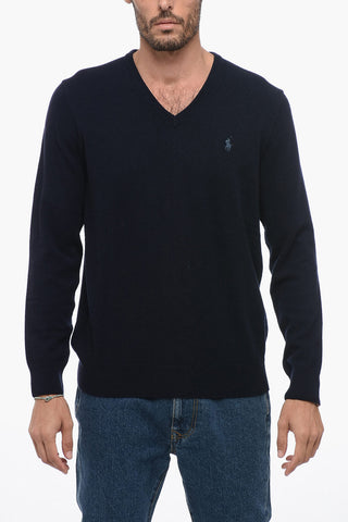 Maglia in Lana con Collo a V