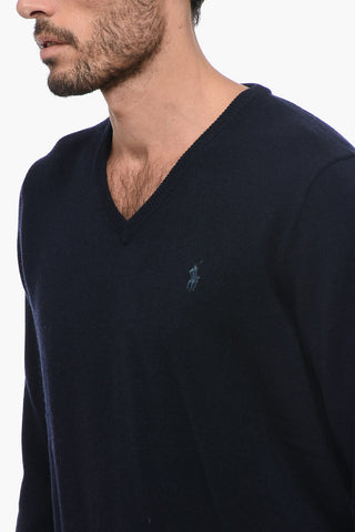 Maglia in Lana con Collo a V