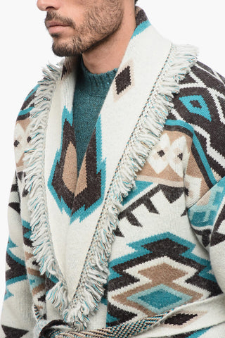 Cashmere Blend NEVER ENDING WINTER Cardigan with Belt