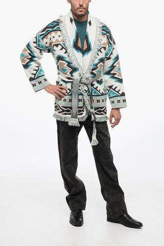 Cashmere Blend NEVER ENDING WINTER Cardigan with Belt