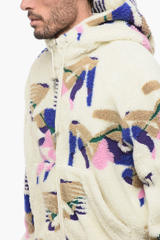 Hooded MIKORI Teddy Jacket