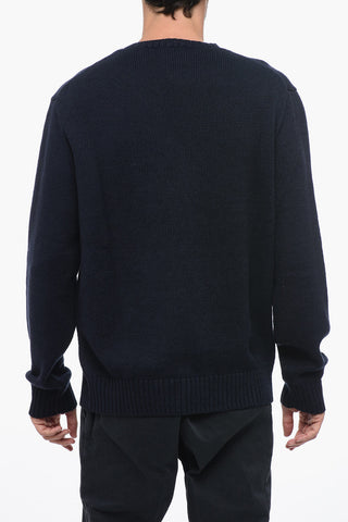 Crewneck Sweatshirt with Embroidered POLO BEAR