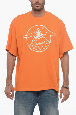 GRENOBLE Crew Neck ROCNATION Cotton T-Shirt