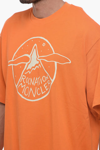 GRENOBLE Crew Neck ROCNATION Cotton T-Shirt