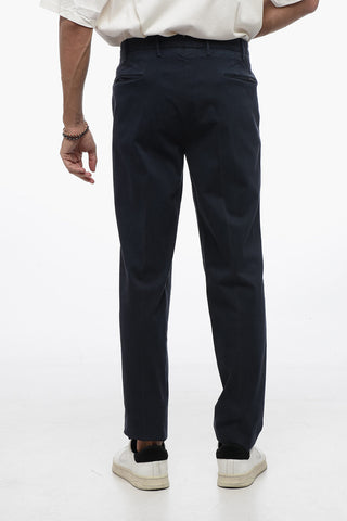 Solid Color Slim Fit Chino Pants