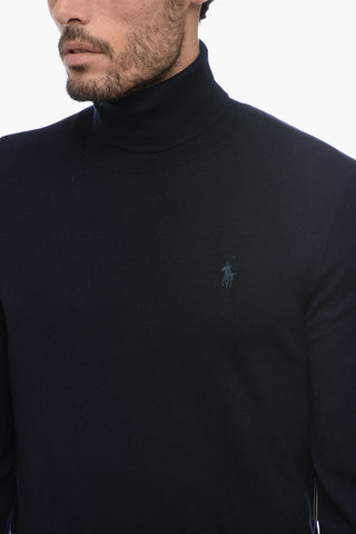 Turtleneck Monochrome Merino Wool Sweater
