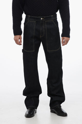 Extra Dark Wash Cargo Denims 22cm