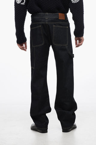 Extra Dark Wash Cargo Denims 22cm